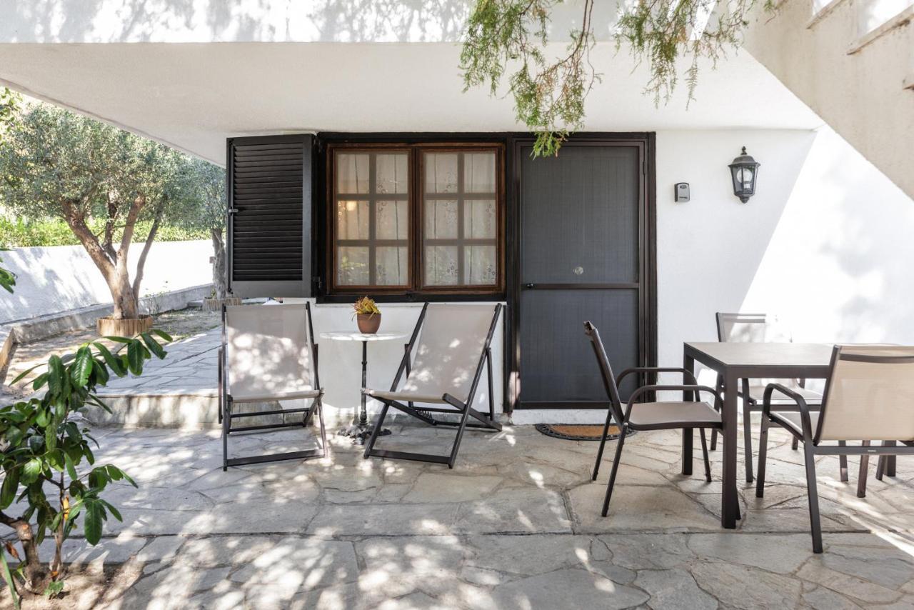 Beach Front Vintage Villa Kalliktratis Nea Kallikrateia Dış mekan fotoğraf