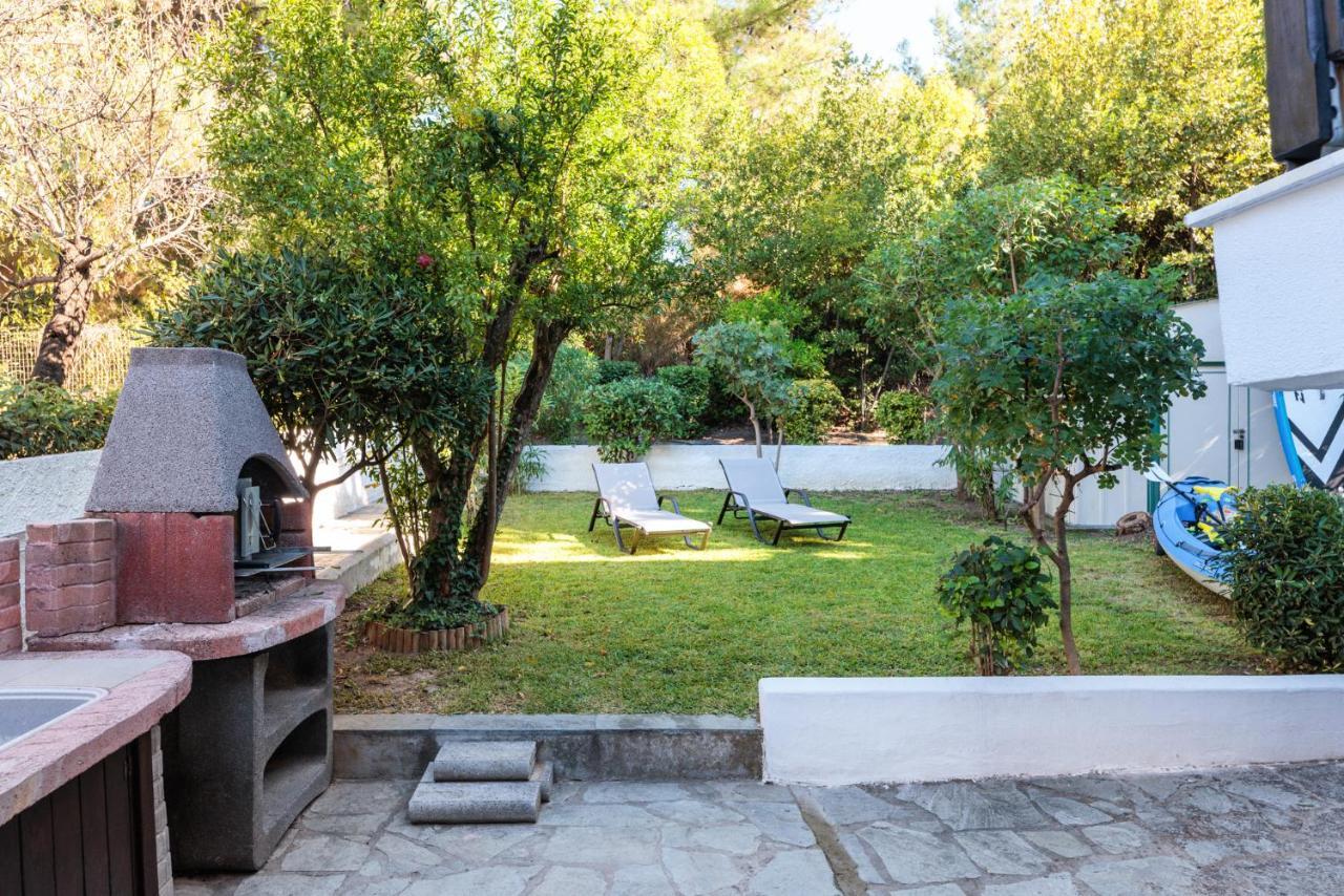 Beach Front Vintage Villa Kalliktratis Nea Kallikrateia Dış mekan fotoğraf