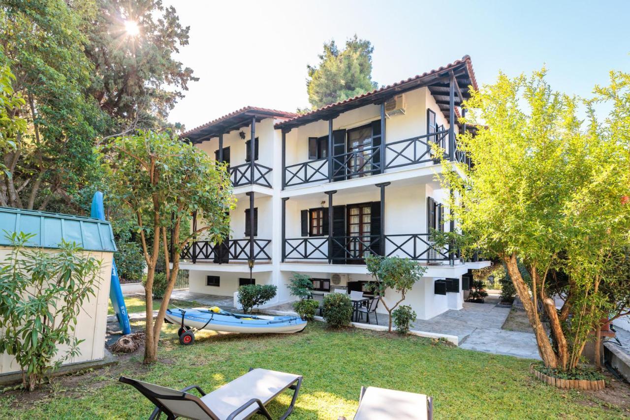 Beach Front Vintage Villa Kalliktratis Nea Kallikrateia Dış mekan fotoğraf