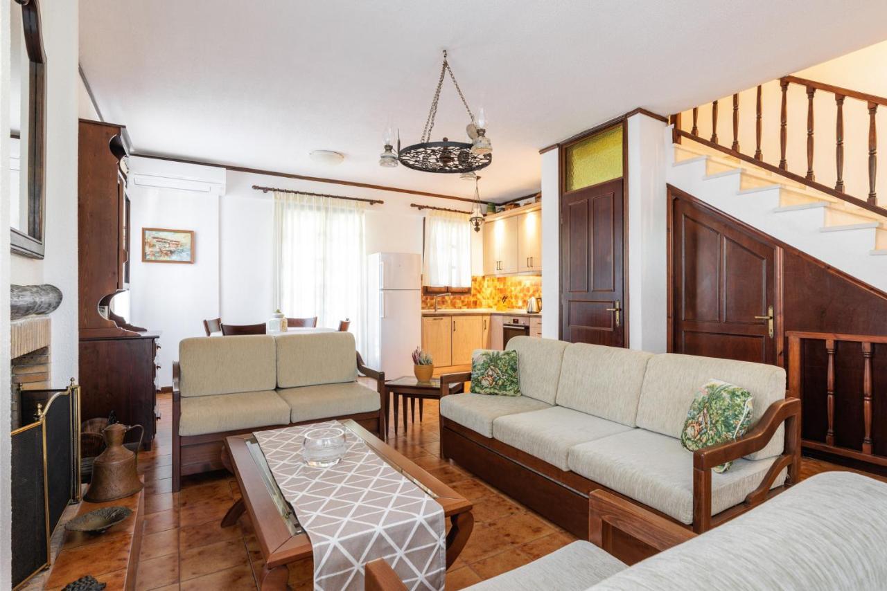 Beach Front Vintage Villa Kalliktratis Nea Kallikrateia Dış mekan fotoğraf