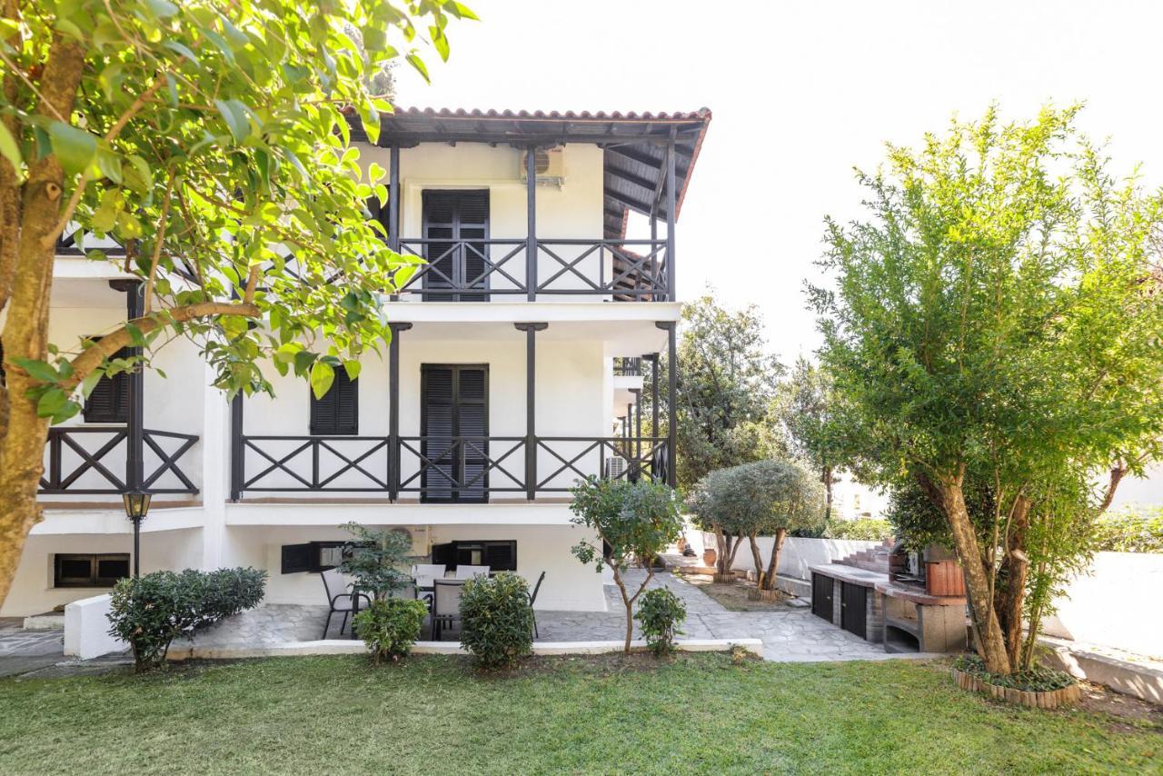 Beach Front Vintage Villa Kalliktratis Nea Kallikrateia Dış mekan fotoğraf