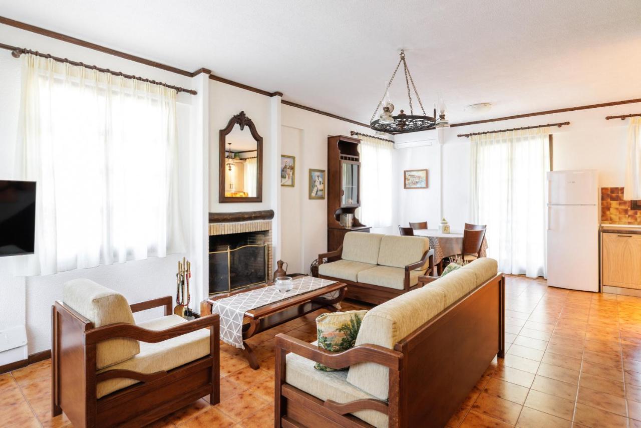 Beach Front Vintage Villa Kalliktratis Nea Kallikrateia Dış mekan fotoğraf
