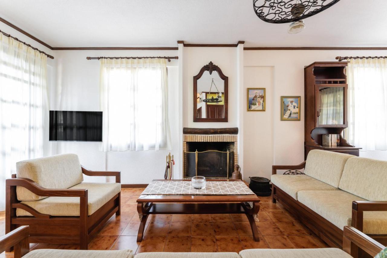 Beach Front Vintage Villa Kalliktratis Nea Kallikrateia Dış mekan fotoğraf